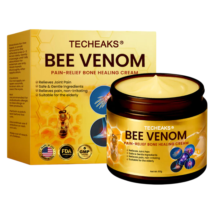 Techeaks® Bee Venom Pain-Relief Bone Healing Cream