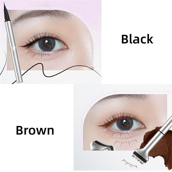 π₯2-in-1 Eyeliner & Lower Eyelash Stamp Set