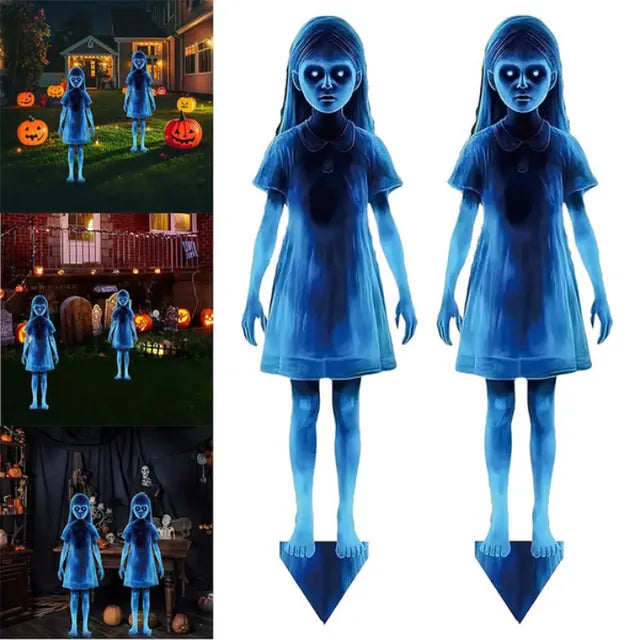 🔥 EARLY HALLOWEEN SALE 49% OFF 🎃 Ghost Girl Yard Decor 🧍♀️