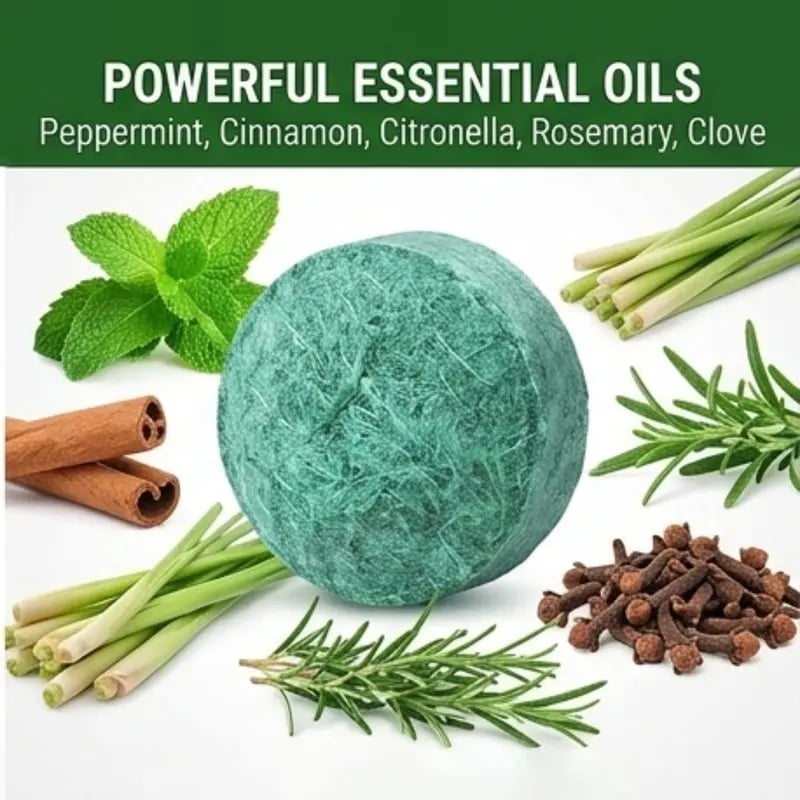 🔥Peppermint Cinnamon Oil Mice Repellent for Squirrel Rats Spider Pests, Mice Repellent for Indoor/Outdoor Use