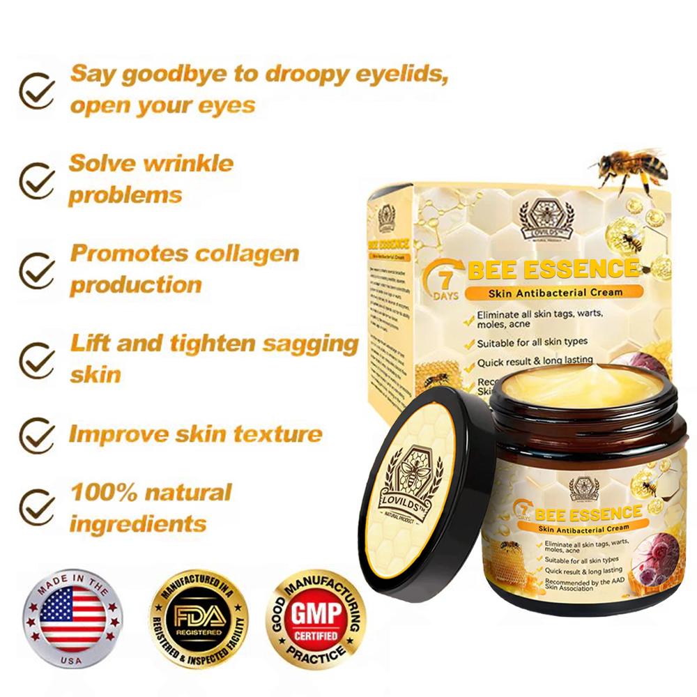 Dermavell™ Bee Essence Skin Antibacterial Cream—used to treat a variety of skin diseases (AAD recommended)