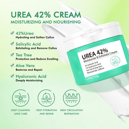 42% Urea Moisturizing Exfoliating Cream