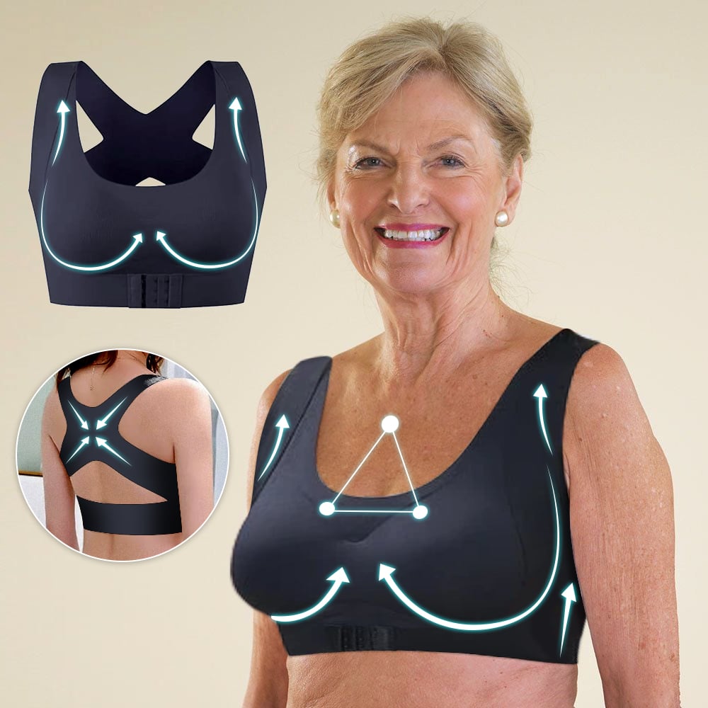 🔥LAST DAY: BUY 1 GET 1 FREE💕Comfort Fit Posture-Perfect Wireless Bra