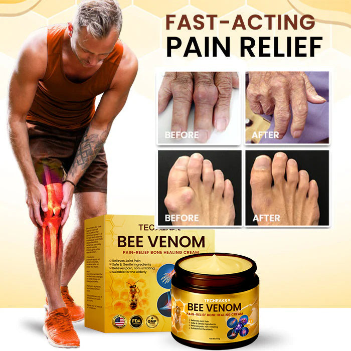Techeaks® Bee Venom Pain-Relief Bone Healing Cream