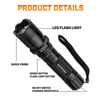 💥 2025 Flash Sale 75% OFF ️🔦 ZapShield™ VoltGuard X95 Tactical Stun Flashlight ⚡ Light in Dark, Power in Danger