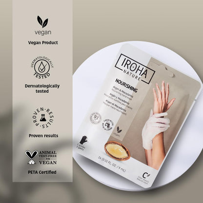 Anti-Aging Hand Mask with Hyaluronic Acid and Bakuchiol - Pack of 4 Pairs