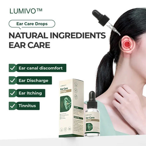 LUMIVO™ Ear Care Drops – Plant-Based Formula | FDA-Registered