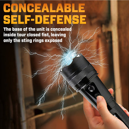 💥 2025 Flash Sale 75% OFF ️🔦 ZapShield™ VoltGuard X95 Tactical Stun Flashlight ⚡ Light in Dark, Power in Danger