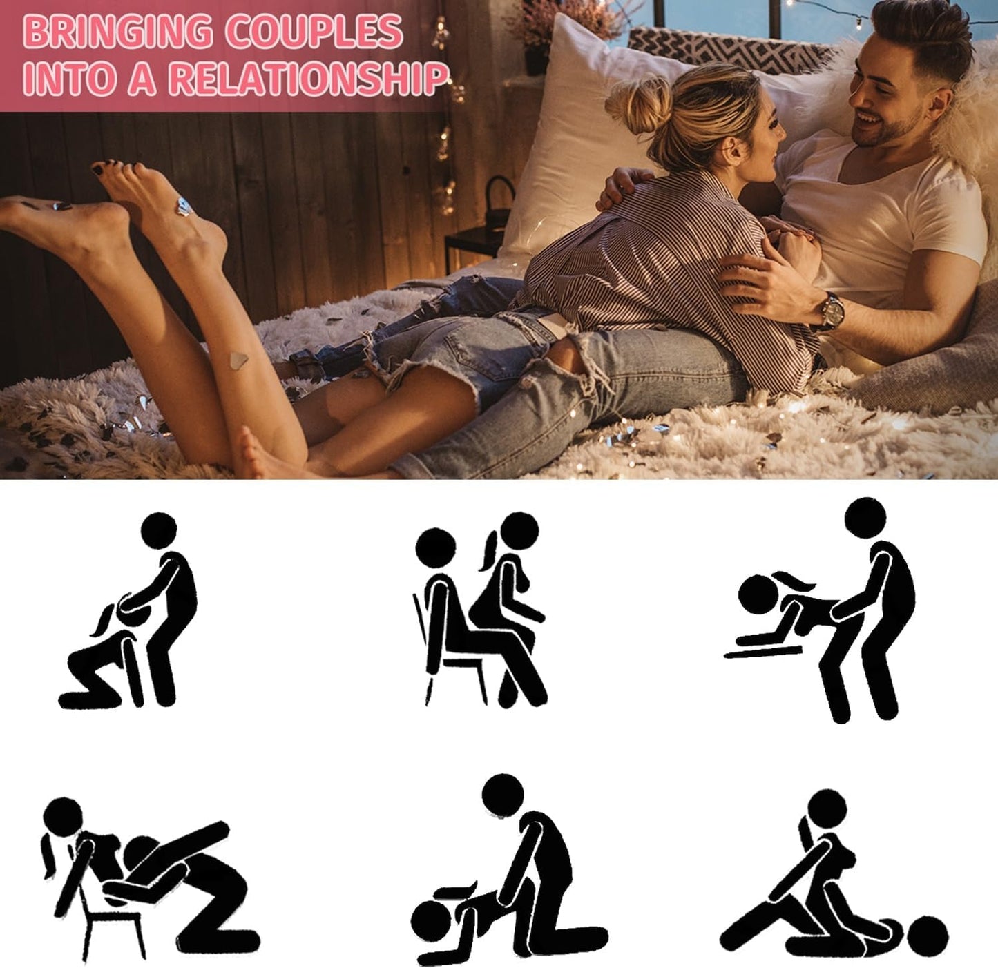 3D Printed Couple Position Selector, Date Night Gaming Gifts, Date Night Dice,10 Year for Him, Couple Games for Date Night, Couple Toys, Couple Activities, Bachelorette Party Favors