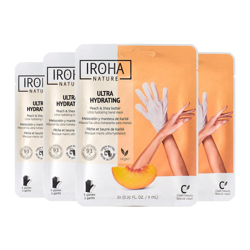 Anti-Aging Hand Mask with Hyaluronic Acid and Bakuchiol - Pack of 4 Pairs