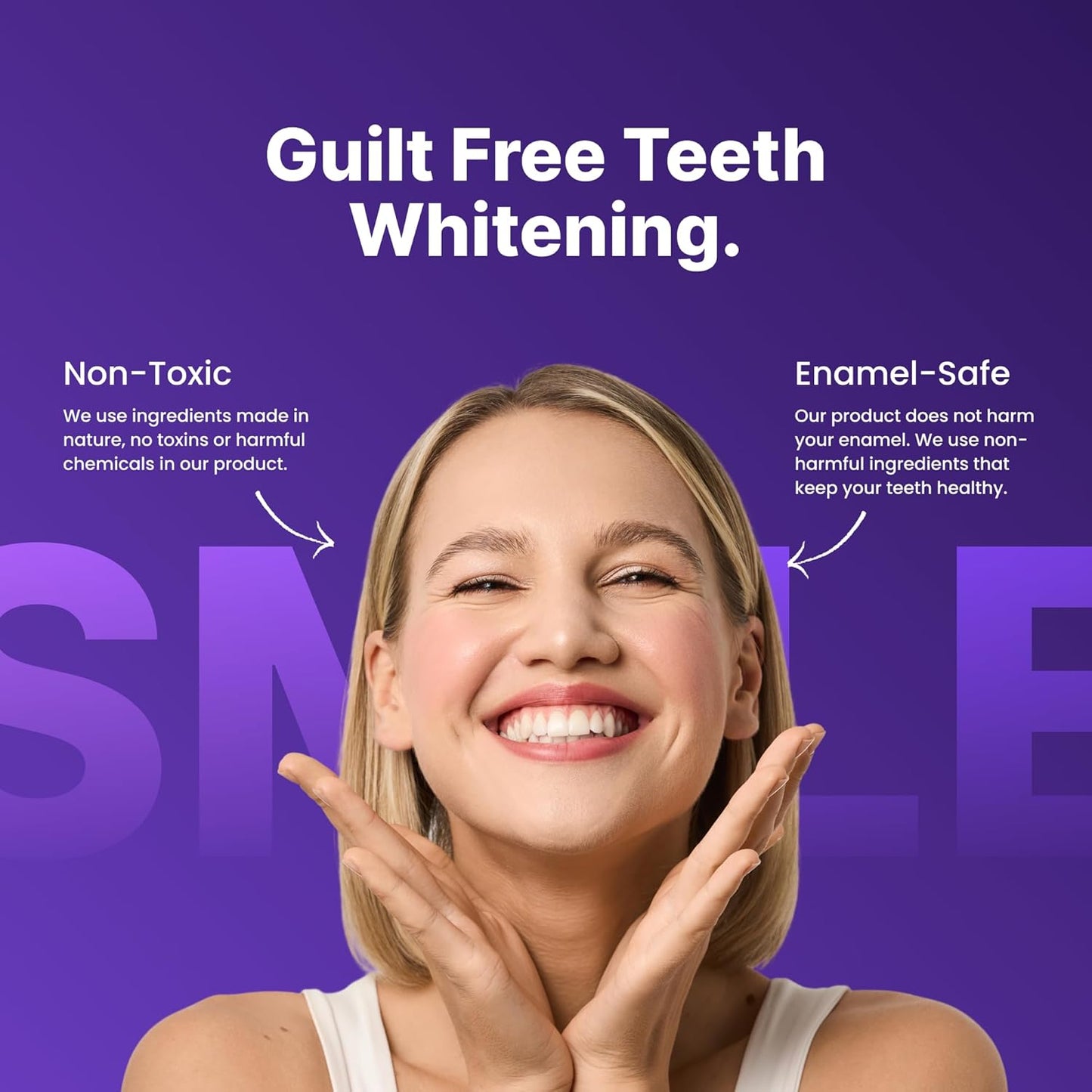 PURPL Color Correcting Whitening Strips 14ct