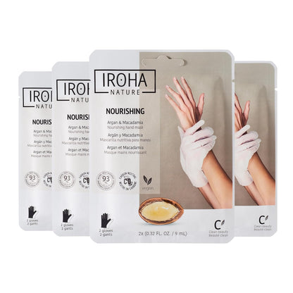 Anti-Aging Hand Mask with Hyaluronic Acid and Bakuchiol - Pack of 4 Pairs