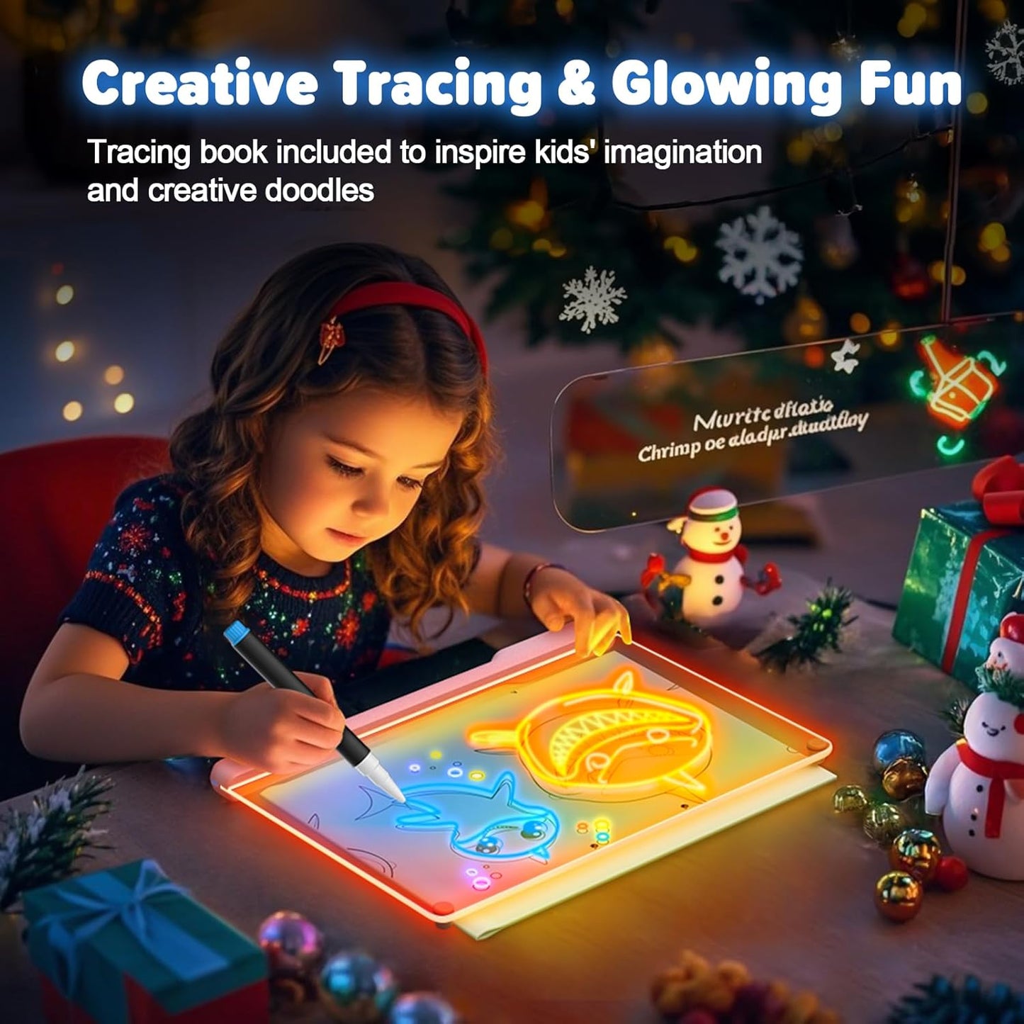 Techeaks® Leon Glow Drawing Board