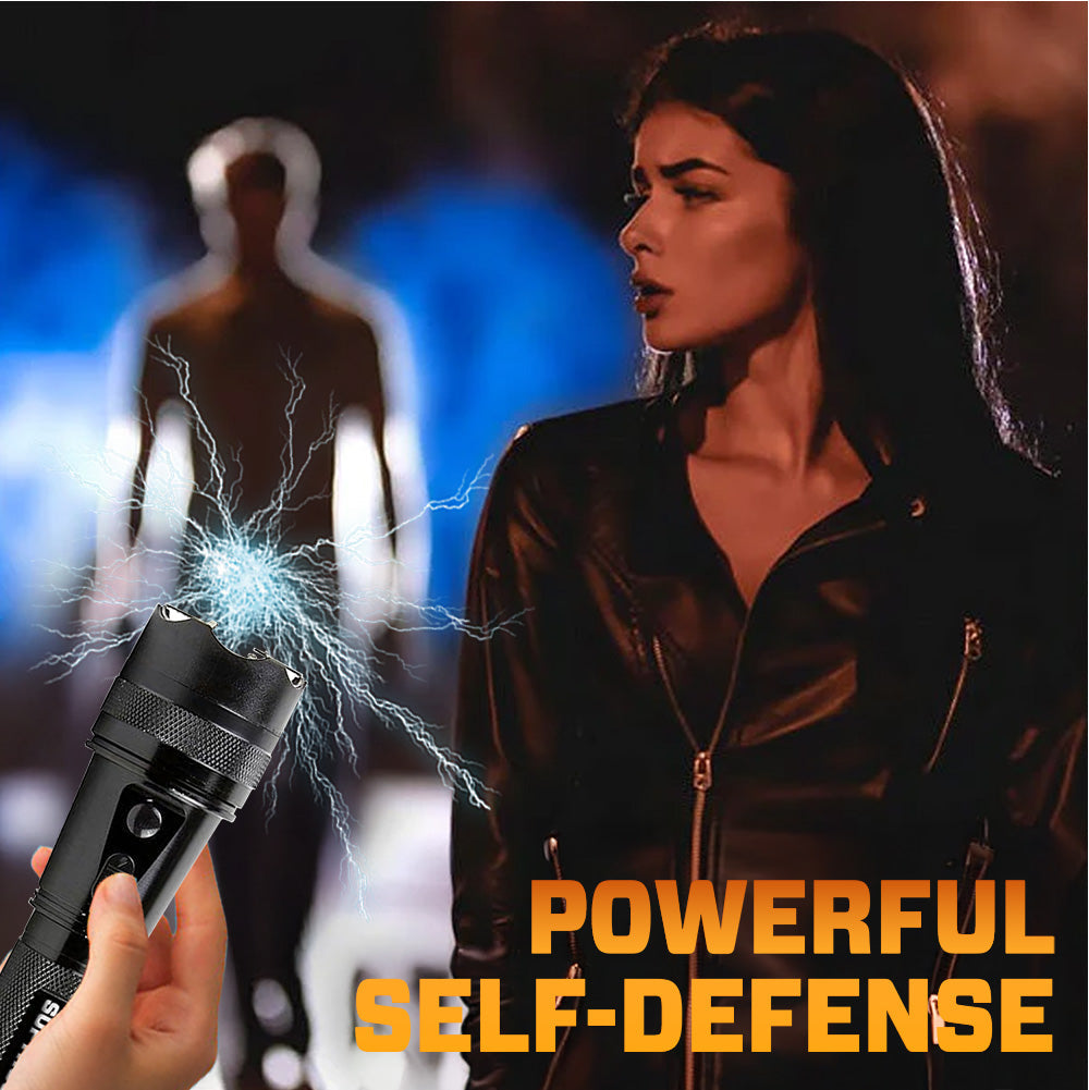 💥 2025 Flash Sale 75% OFF ️🔦 ZapShield™ VoltGuard X95 Tactical Stun Flashlight ⚡ Light in Dark, Power in Danger