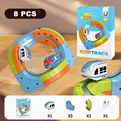 3D Train Routes With Mix-And-Match STEM Cubes