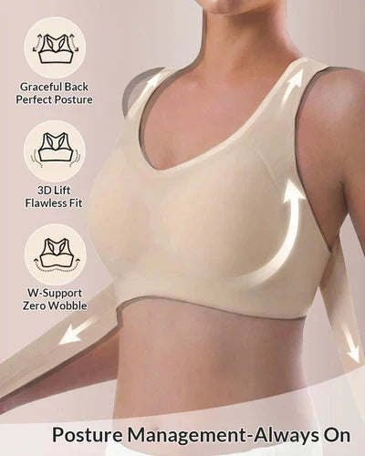 🔥LAST DAY: BUY 1 GET 1 FREE💕Comfort Fit Posture-Perfect Wireless Bra