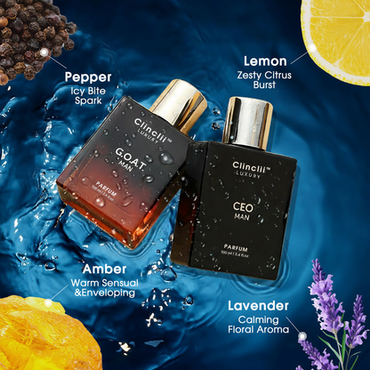 Final 3 Hours: 64%OFF🔥Gentlemen’s Fragrance Set with CEO MAN Perfume & G.O.A.T MAN Aroma