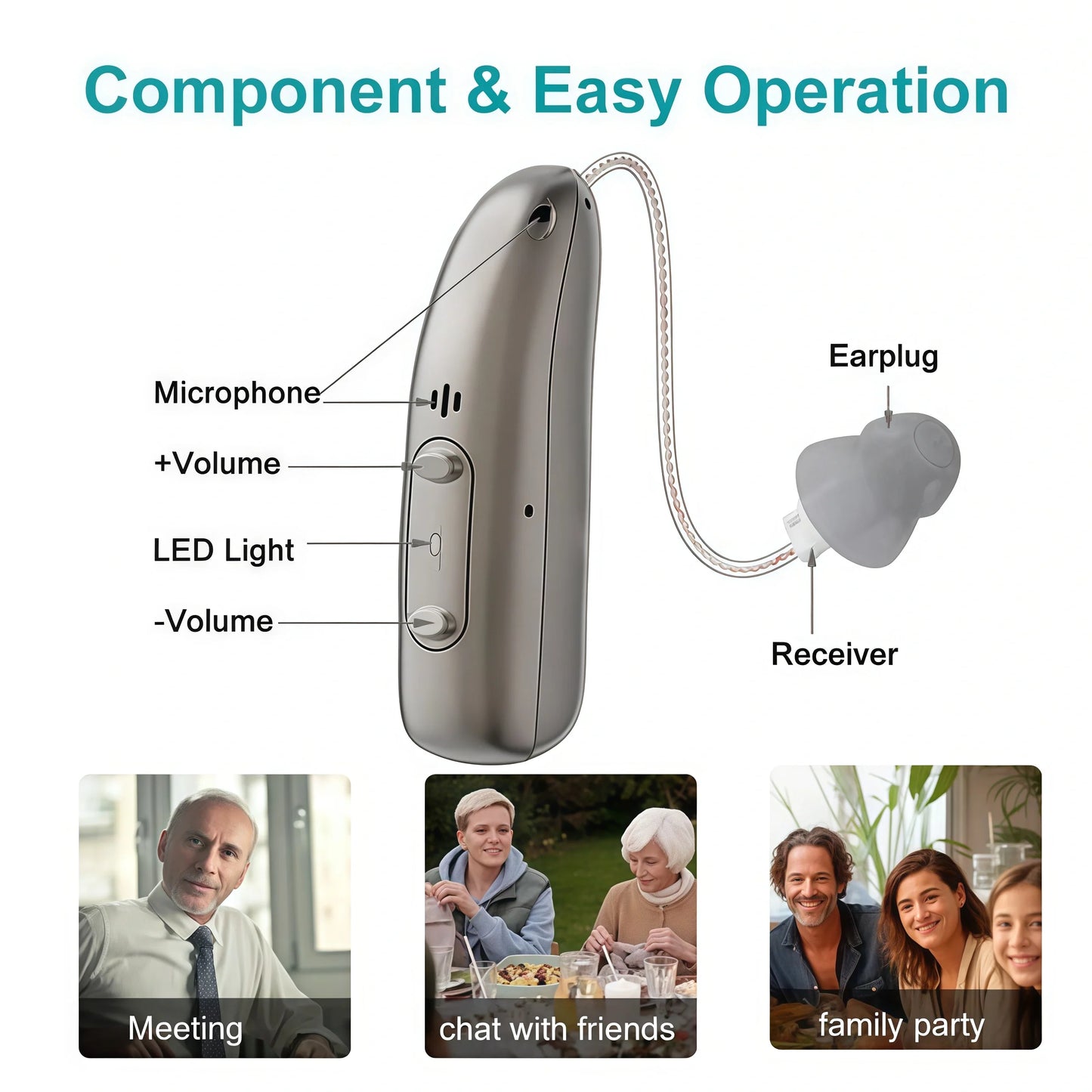 🔥The last 3 hours 70% OFF! - softhollow™ Smart hearing aids 🏆 2026 Best Seller