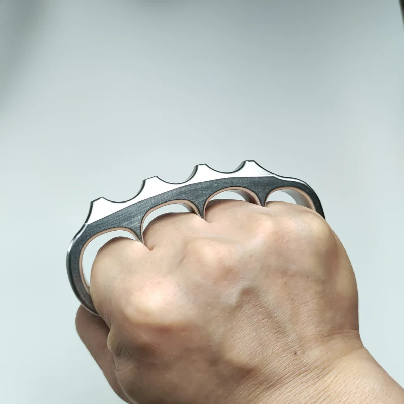 🔥Hot Selling🔥BRASS KNUCKLE PEA RING EDC SELF-DEFENSE WEAPON