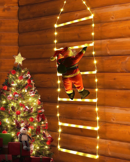 🎄2025 Christmas Sales🎅2025 Christmas Santa Climbing Stairs Light
