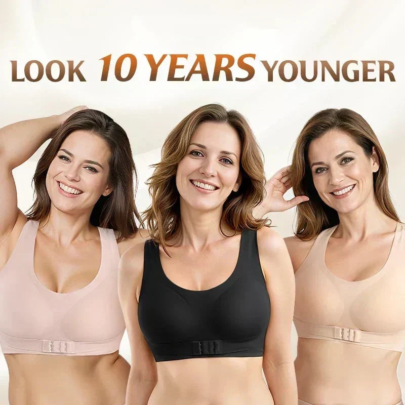 🔥LAST DAY: BUY 1 GET 1 FREE💕Comfort Fit Posture-Perfect Wireless Bra