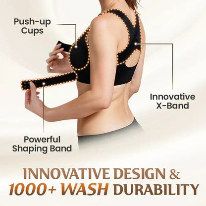 🔥LAST DAY: BUY 1 GET 1 FREE💕Comfort Fit Posture-Perfect Wireless Bra